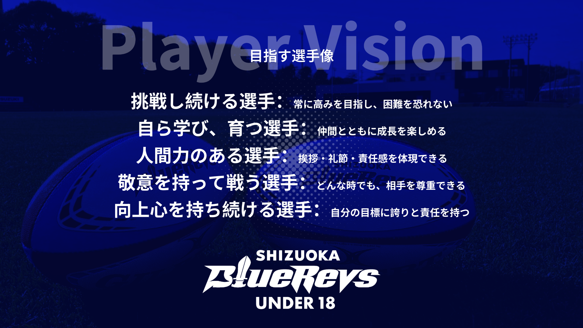 目指す選手像