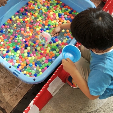 スーパーボールすくい