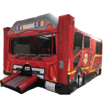 消防車ふわふわ