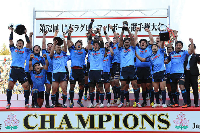 日本選手権決勝の表彰式