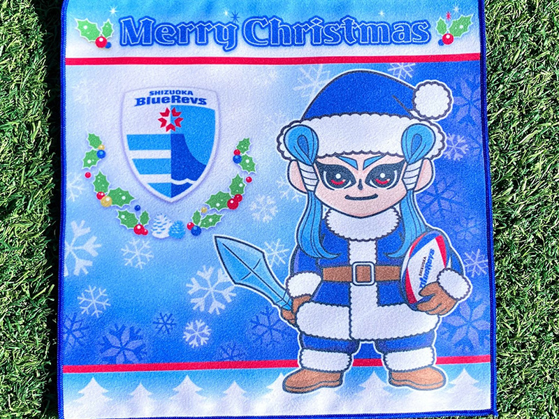 クリスマスミニタオル(レヴズくん)