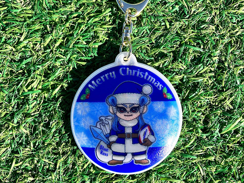 クリスマスリフレクターキーホルダー(レヴズくん)