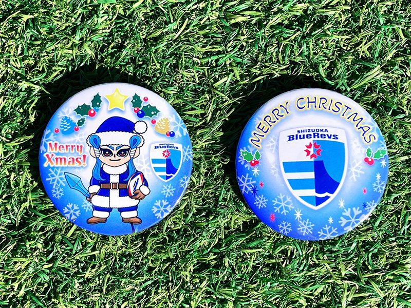 クリスマス缶バッチセット(レヴズくん)
