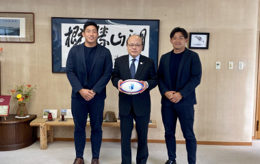 静岡県副知事を表敬訪問しました