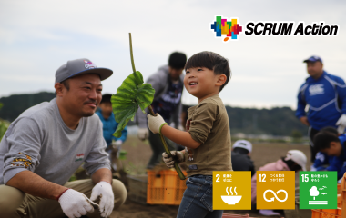 【SCRUM Action】11月12(日)海老芋農業体験を実施しました　＜No. 2023-2024_4＞