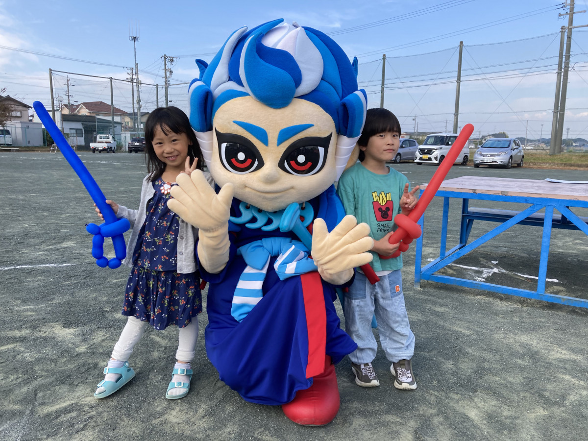 【ホストエリア活動】南御厨地区文化祭にレヴズくんが参加しました