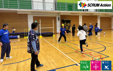 【SCRUM Action】11月26(日)シン・スポーツフェスティバル2023㏌いわたに参加しました　＜No. 2023-2024_5＞