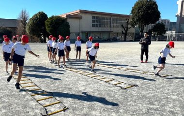 普及No.195【オリパラ事業】富士宮市立大宮小学校にて50m走(走力アップ)を実施いたしました