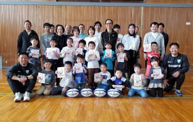 【ホストエリア活動】親子スポーツ体験会ファミリーラグビーに参加しました