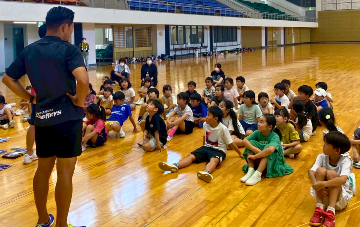 【ホストエリア活動】静岡市内小学生タグ交流会にてタグラグビーを実施しました