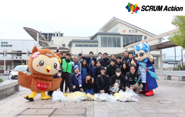 【SCRUM Action】地域清掃活動＜REVS KEEP CLEAN＞第3回を実施しました