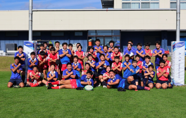 【ラグビースクール交流レポート】グランセ延岡との交流戦を行いました