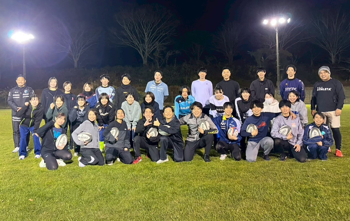 【ホストエリア活動】掛川市役所青年部タグラグビー交流会を実施しました