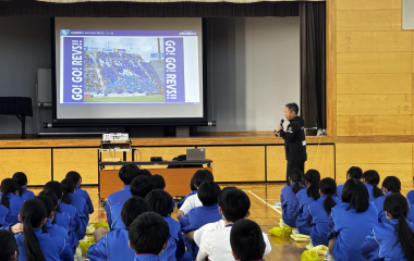 【ホストエリア活動】磐田市立南部中学校、豊岡中学校にてラグビー講座を実施しました