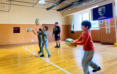 【ホストエリア活動】浜松こども館にてラグビー体験教室を実施いたしました！