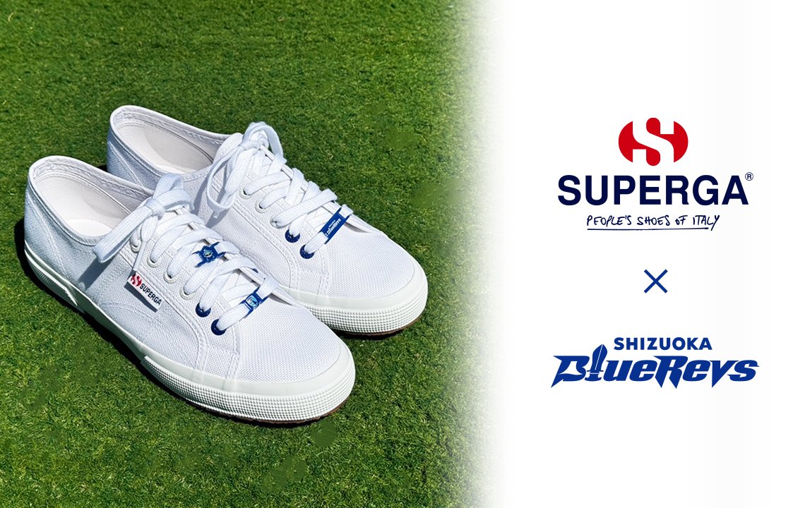 チームカラーを纏った特別な別注スニーカーが登場！SPERGA（スペルガ）とのコラボレーション商品を発売