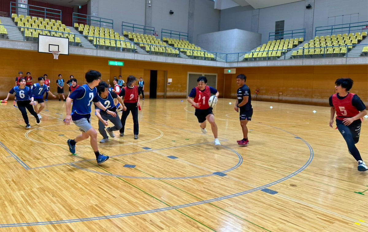 【ホストエリア活動】静岡市 令和8年度「小学校体育実技指導研修会」にて教員向けタグラグビー講習会を実施しました