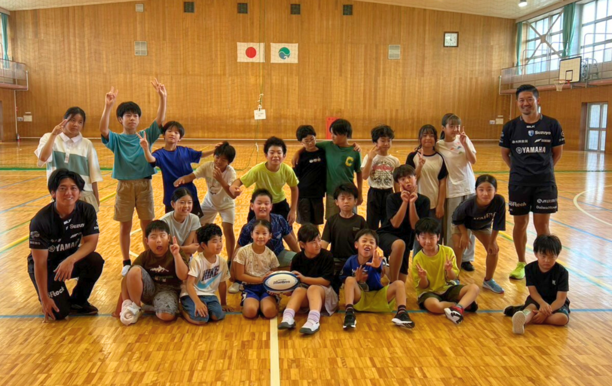 【ホストエリア活動】浜松市「三島町こども会」にてタグラグビー教室を実施しました