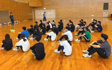 【ホストエリア活動】湖西市 令和8年度新規採用職員・令和9年度内定者合同研修にてタグラグビーでのチームビルディングを実施しました