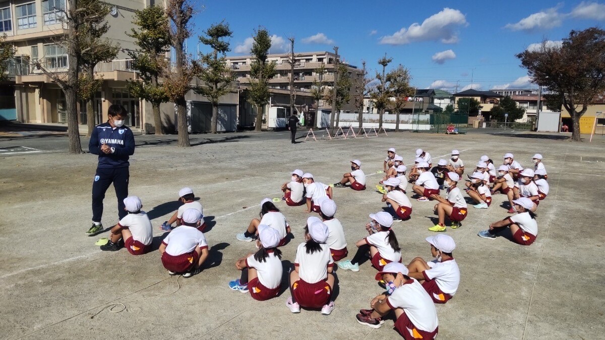 【オリパラ事業】浜松市立相生小学校にてタグラグビー体験会を実施いたしました