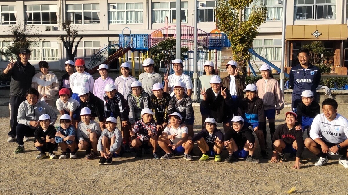 【トップアスリート連携事業】浜松市立笠井小学校にてラグビー体験会＆講演会を実施いたしました