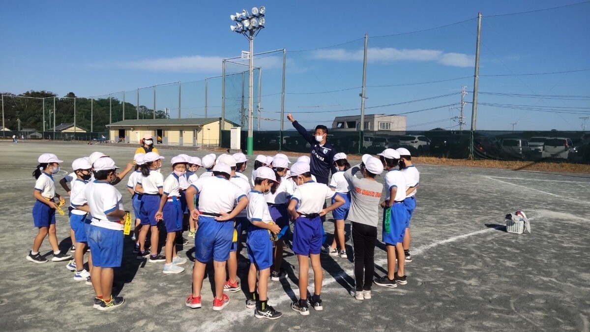 【オリパラ事業】浜松市立雄踏小学校にてタグラグビー授業を実施いたしました
