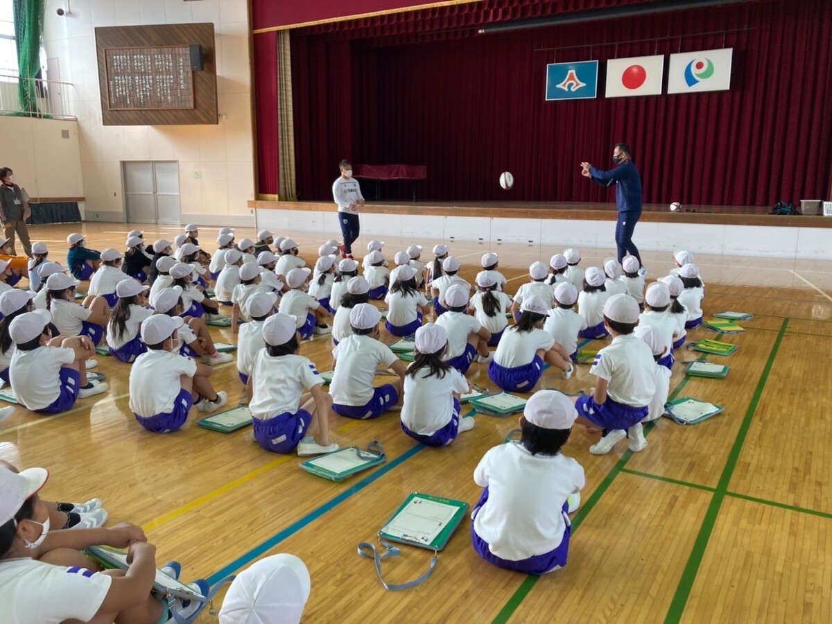 【レガシー事業】磐田市立福田小学校にて交流会＆講演会を実施いたしました