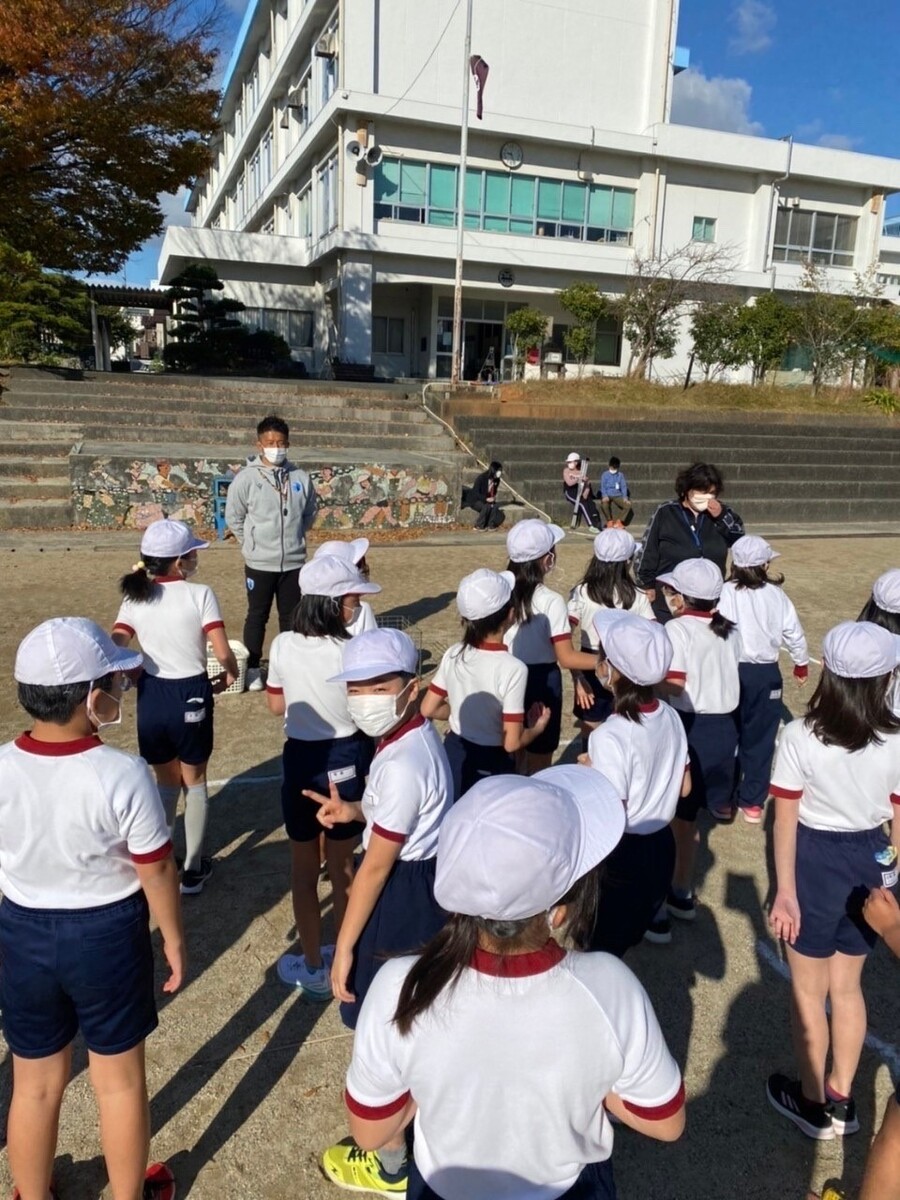 【オリパラ事業】浜松市立城北小学校にてタグラグビー体験会を実施いたしました