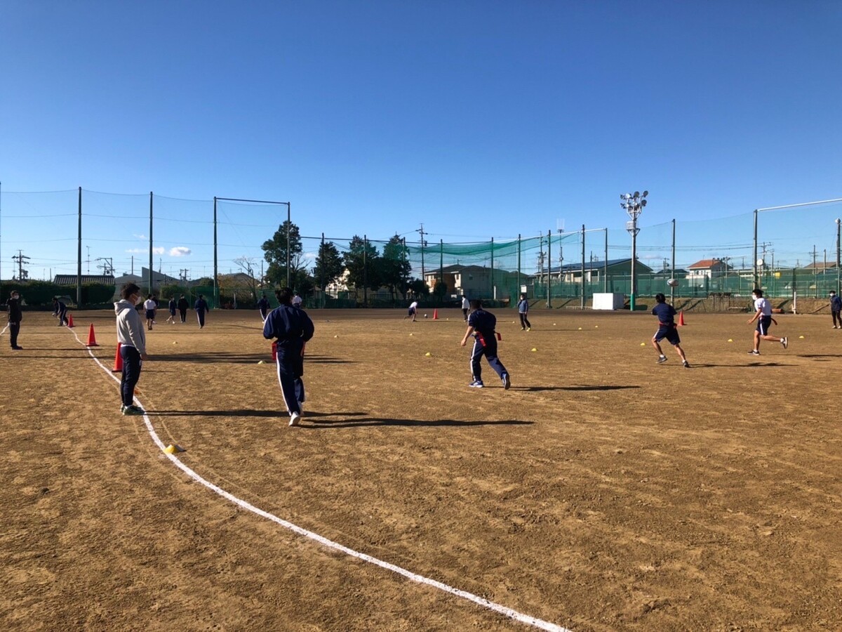 【磐田市普及】袋井特別支援学校にてタグラグビー体験会を実施いたしました