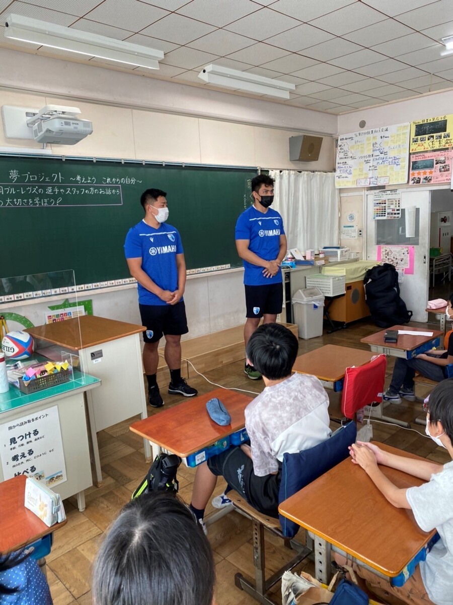 普及No.34【レガシー事業】藤枝市立葉梨小学校にて夢語りを実施いたしました