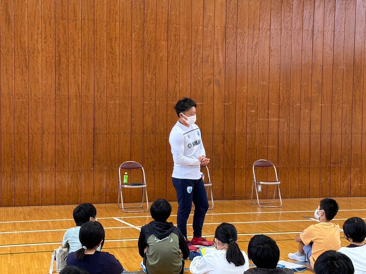 普及No.82【トップアスリート連携事業】浜松市立中ノ町小学校にてラグビー体験＆夢語りを実施いたしました