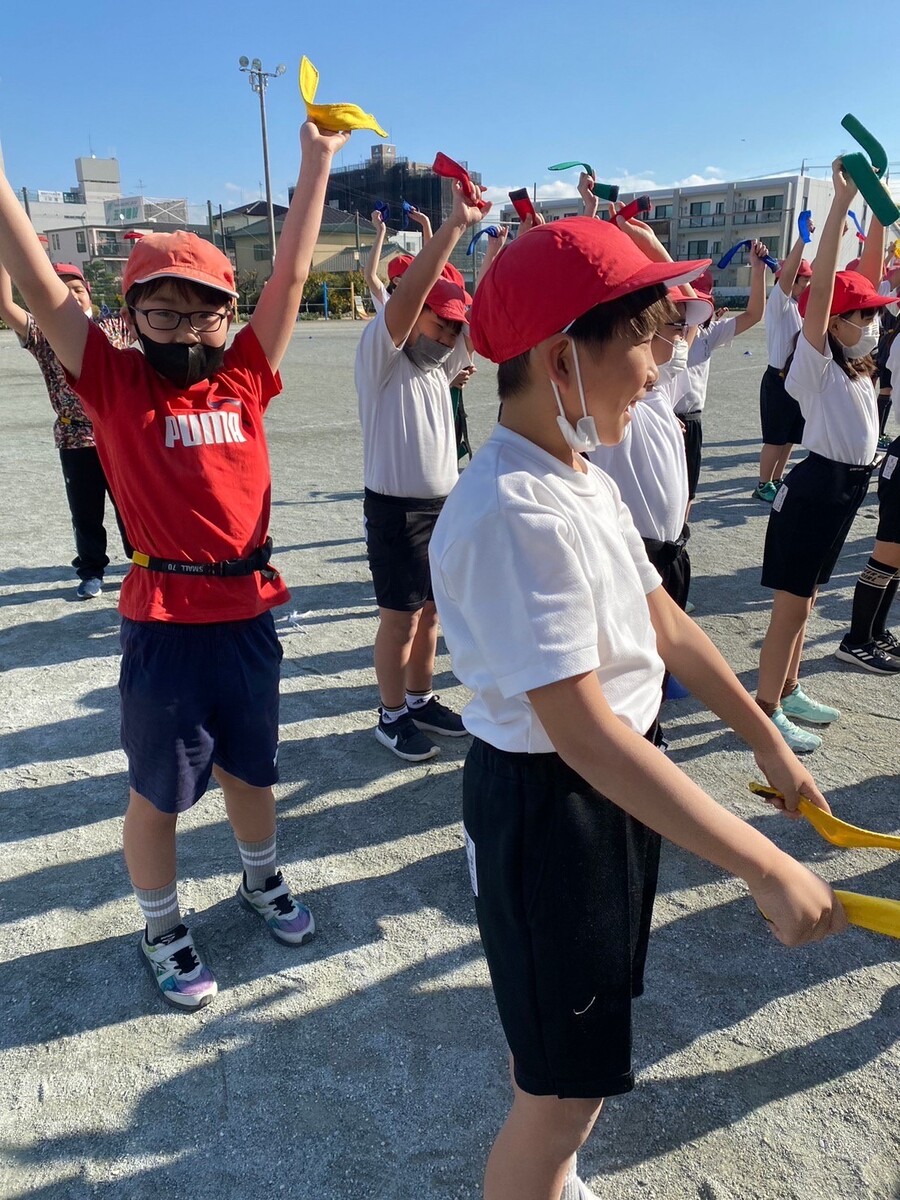 普及No.148【静岡市普及】静岡市立西豊田小学校にてタグラグビー教室を実施いたしました