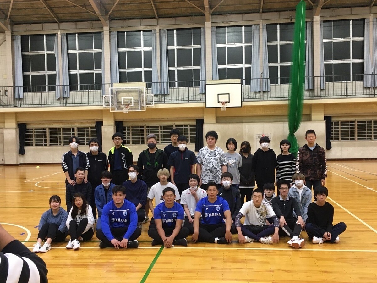 【レガシー事業】小山高校定時制課程にてラグビー体験会＆講演会を実施いたしました