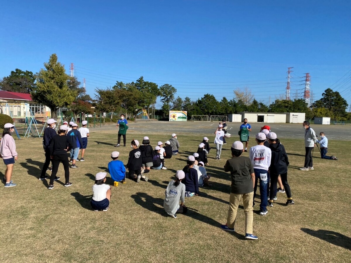 【レガシー事業】磐田市立大藤小学校にてラグビー体験会＆講演会を実施いたしました