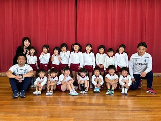 普及No.5【REVSキャラバン】今井幼稚園にてラグビー体験を実施いたしました