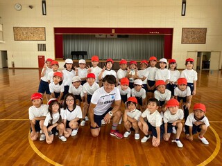 普及No.49【REVSキャラバン】浜松市立中瀬小学校にてタグラグビー教室を実施いたしました