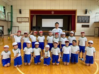 普及No.50【REVSキャラバン】浜松市立奥山小学校にてタグラグビー教室を実施いたしました