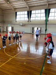 普及No.53【REVSキャラバン】浜松市立中瀬小学校にてタグラグビー教室を実施いたしました
