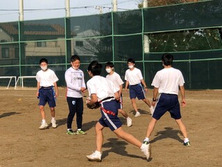 【磐田市普及】袋井特別支援学校にてタグラグビー体験会を実施いたしました