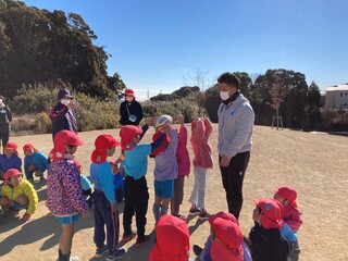 【磐田市普及】風の森保育園にてラグビー体験会を実施いたしました