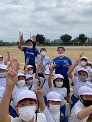 普及No.42【浜松市普及】浜松市立内野小学校にてタグラグビー教室を実施いたしました