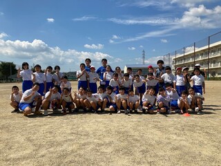 普及No.50【浜松市普及】浜松市立内野小学校にてラグビー体験を実施いたしました