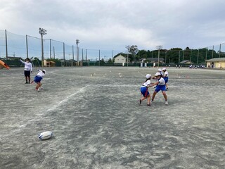 普及No.89【浜松市普及】浜松市立雄踏小学校にてタグラグビー教室を実施いたしました