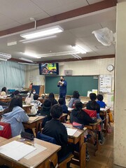 普及No.136【静岡市普及】静岡市立西奈小学校にて講演会＆タグラグビー教室を実施いたしました